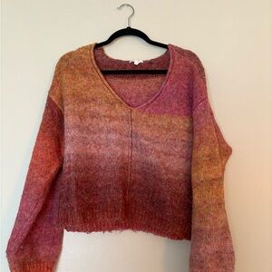 GB Multicolor V-Neck Sweater